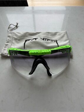 Pit Viper Neon Green Sunglasses